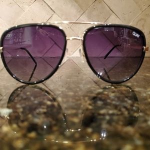 Quay all in sun glasses
